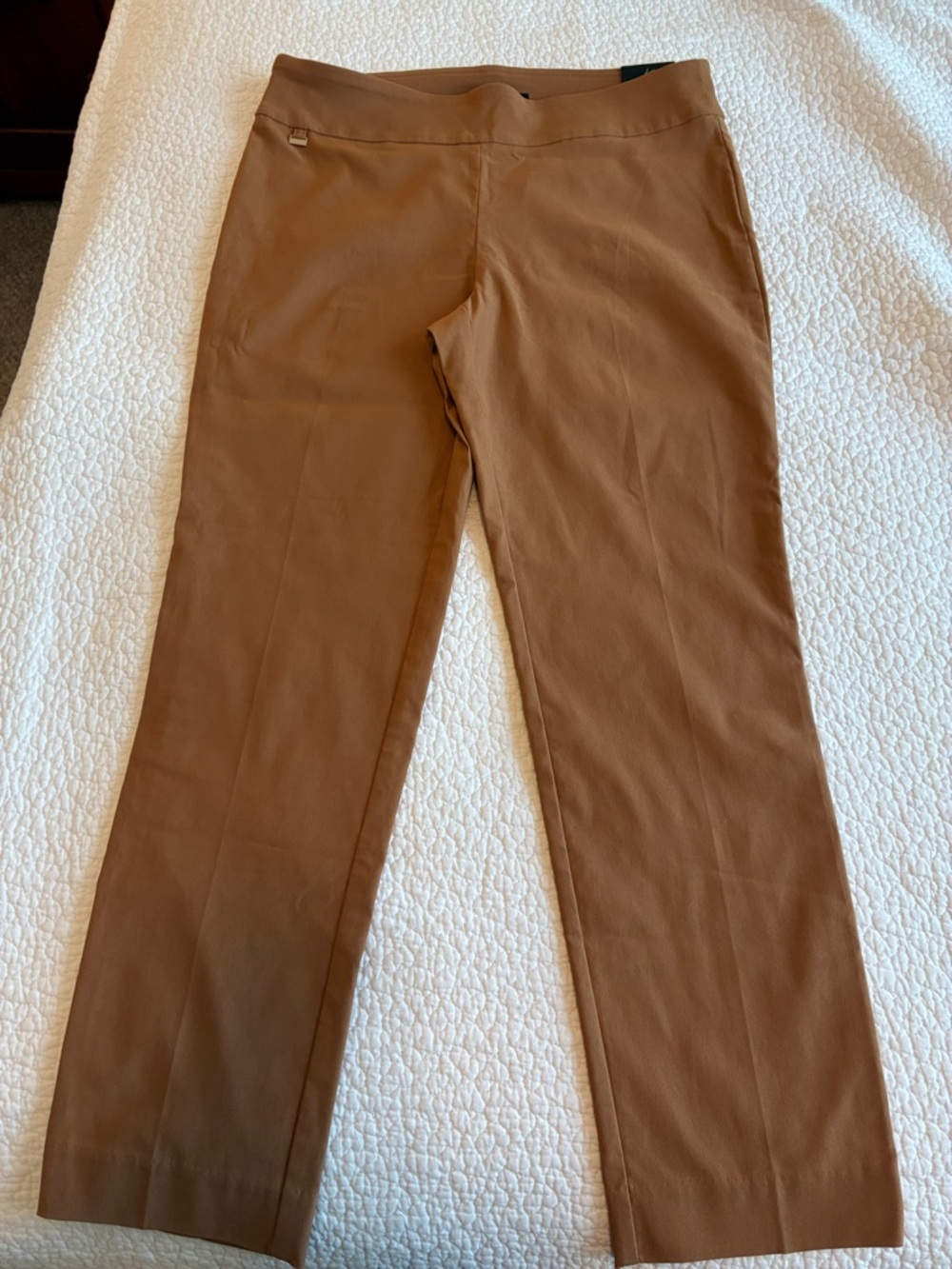 Counterparts Slim Straight Chinos in Camel Brown